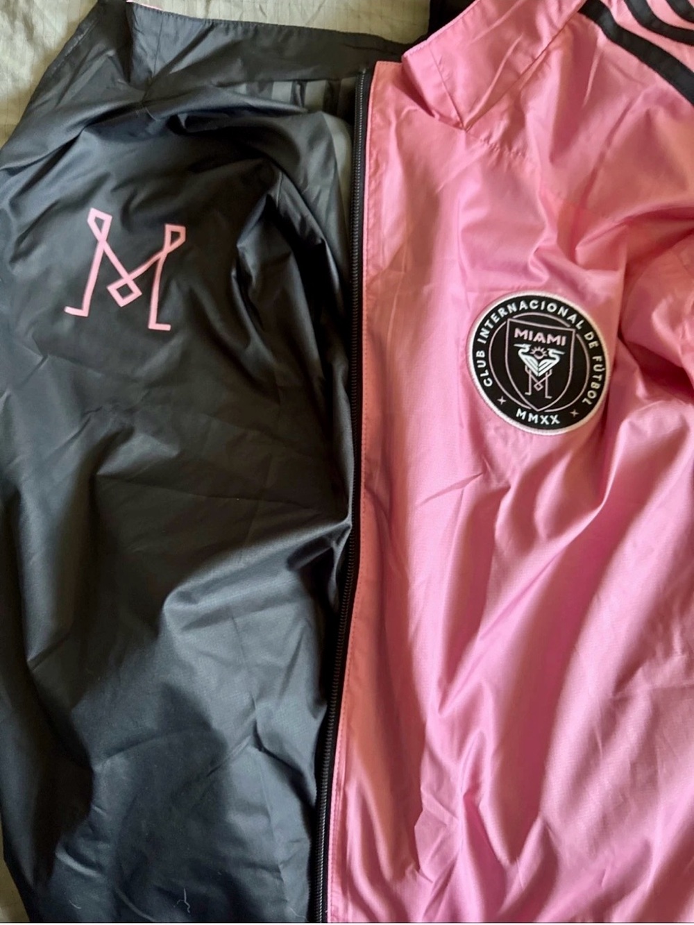 adidas Inter Miami Reversible Windbreaker Jacket